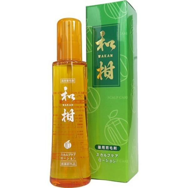 [三和通商]　和柑スカルプケアローション　120ml　薬用育毛剤　発毛促進　スプレータイプ　薄毛脱毛予防