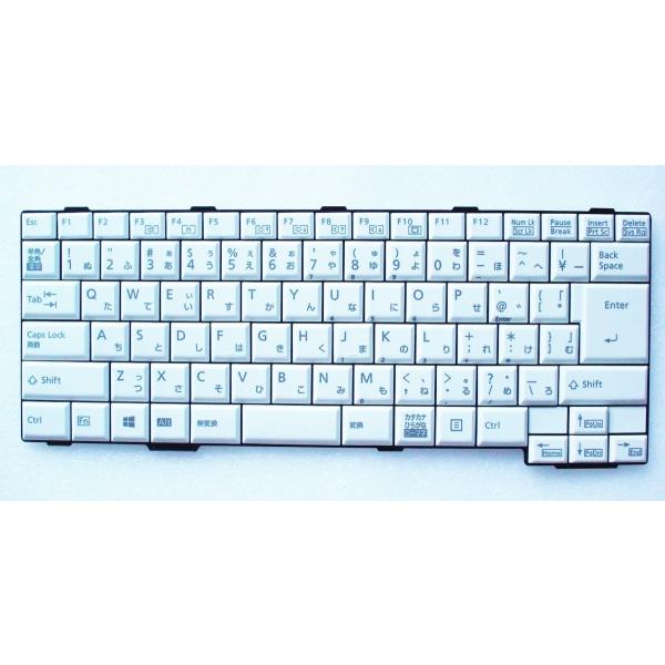 キーボード：新品富士通LIFEBOOK等用(CP611378-01,MP-09K30J03D853W，白)国内発送