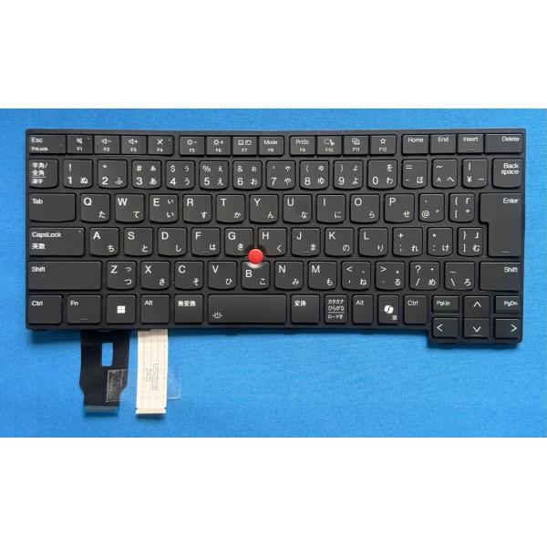 純正新品 Lenovo ThinkPad T14 Gen5 L14 Gen5用 バックライト付き日本語キーボード 5N21M37972