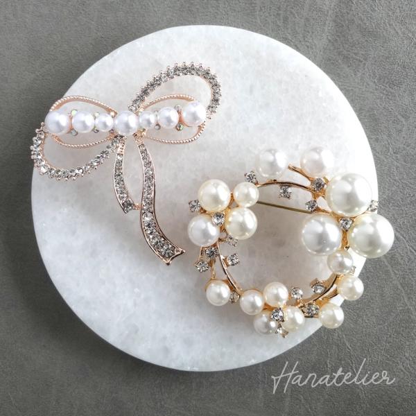 52%OFF!】 新品 ブローチ パール お洒落 結婚式 入学式 卒業式 新品 ブローチ パール 結婚式