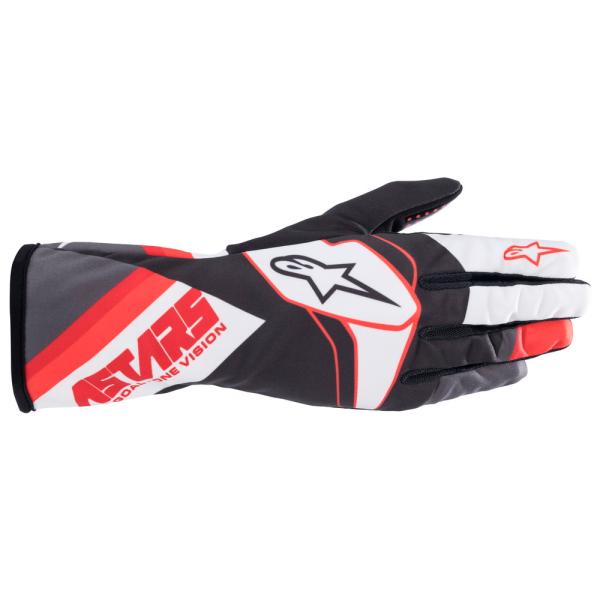 alpinestars (ApCX^[Y)@TECH-1 K RACE V2 GRAPH GLOVES@J[FBLACK WHITE ANTHRACITE RED@TCYFS@iԁF3553022-1293-S