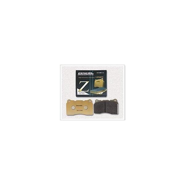 DIXCEL(ディクセル) ブレーキパッド Zタイプ フロント マツダ デミオ DE5FS 07/7-14/9 品番：Z351102