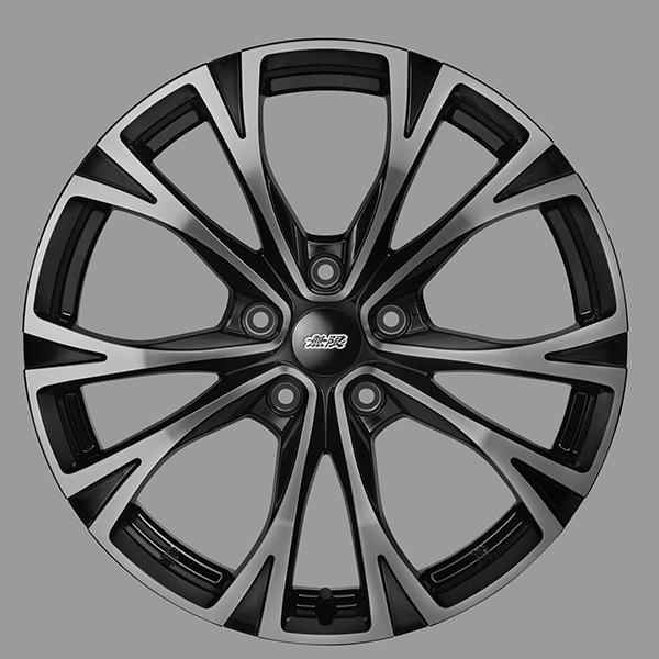 無限（MUGEN） アルミホイール MDW 18インチ ブラッククリアミラー