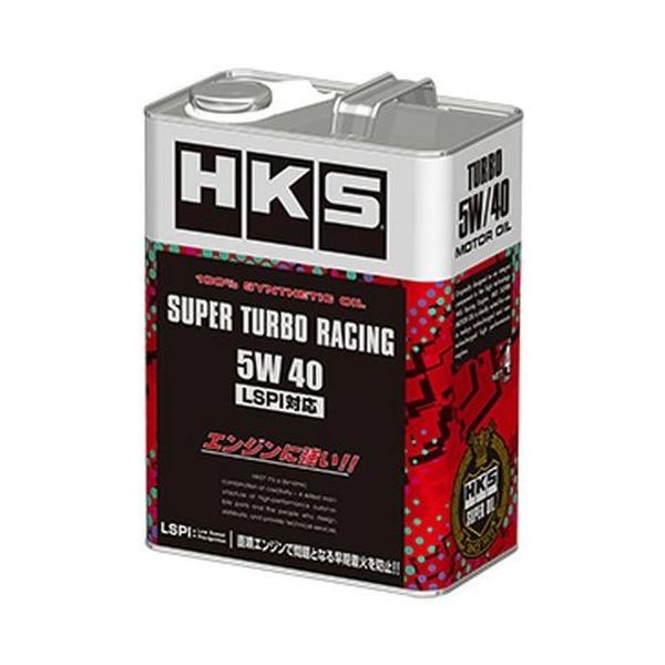 HKS X[p[[VOIC X[p[^[{[VO(SUPER TURBO RACING) 5W40 4L iԁF52001-AK125