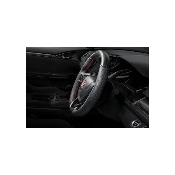 無限（MUGEN） スポーツステアリングホイール レッド シビック FC1/FK7