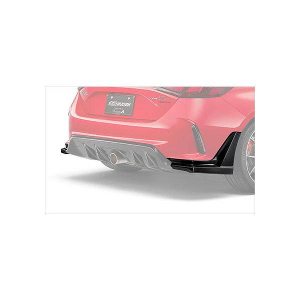 MUGEN(無限) リアアンダースポイラー 未塗装 シビック FL5 22/09- ※配送先制限あり 品番：84111-XNRC-K0S0-ZZ