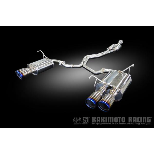 SUBARU4気筒サンバーTT系等ワンオフマフラー後方排気仕様！柿本改02edi unionproduce_kmk-s44338-w04