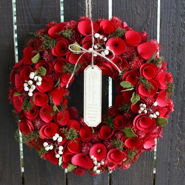 flower（ファッション） ドライフラワー リース Lサイズ 風水リース