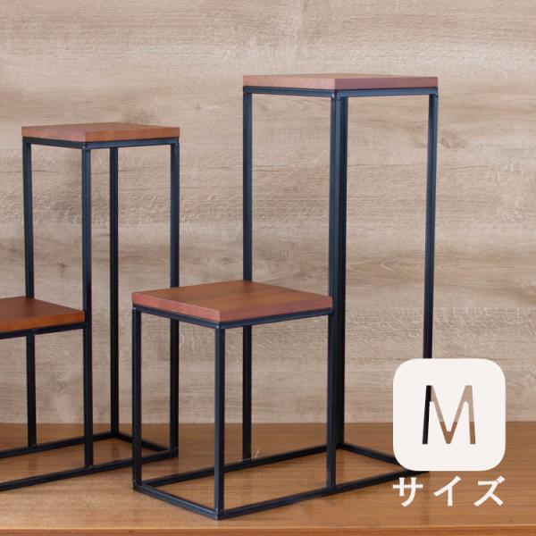 フラワースタンド 屋外 プランタースタンド [ステップM 2段] アイアン