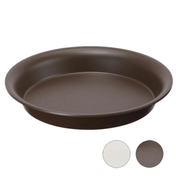 クラフトプレート 30（２色・直径28.9cm 高さ4.2cm）（ガーデニング雑貨 寄せ植え 鉢皿 受け皿 フラワーラック 花台）