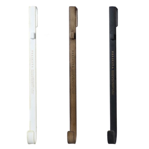 ■アイアンリースフック 全3色※リースは付属しません商品概要 ◆商品について リーススタンドや自宅・店舗のドアなどに掛けてリースが簡単に飾れるアイテムです。 ◆商品内容 ・ アイアンリースフック　3色カラー・ブラック（BK）・ブラウン（BR...