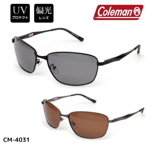 Coleman コールマン サングラス UVカット 偏光レンズ メンズ ニッケル