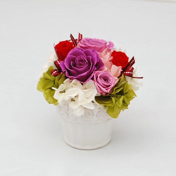 プリザーブドフラワー ギフト ご結婚祝い ご出産祝い 退職祝い お誕生日 記念日 プレゼント 贈り物 ケース入り 紫色の薔薇 ジュリー y 花や祇 通販 Yahoo ショッピング