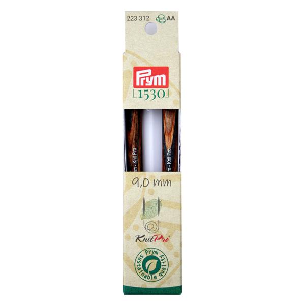 《Prym》プリム・1530　ニットプロ　輪針キット 2本入　全長12.8cm/9ミリ(9.0mm)　あみ針　棒針　マジックループ
