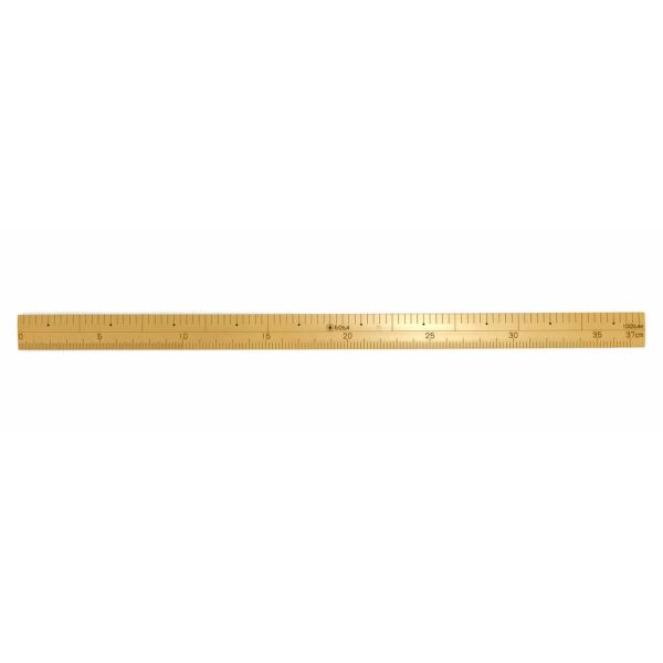 鯨尺(竹尺）1尺/cm付き　センチ部分長さ37ｃｍ(巾23ｍｍ)