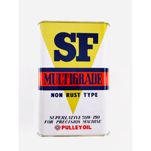・商品番号：5836・配送方法：宅配便・プーリーSFオイル　マルチグレード1L缶高粘度マルチグレードタイプの無色透明の潤滑油で、粘度低下等があまり無くあらゆる工業ミシンに適応可能。※保管方法：ゴミ・水分等混入防止の為使用後は必ず密栓して下さい。