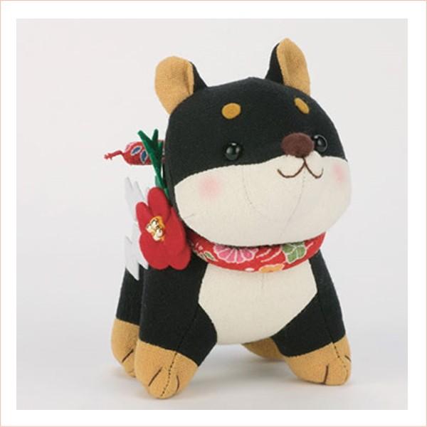 干支 ぬいぐるみキット 福招き犬 黒柴 Pa 756 ぬいぐるみ 戌 手芸 キット オリムパス 手芸の山久ヤフー店 通販 Yahoo ショッピング