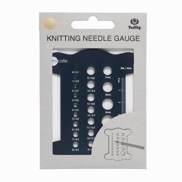 ҂ݕ ݐjQ[W  amicolle KNITTING NEEDLE GAUGE _jQ[W KOU `[bv |̎Rv