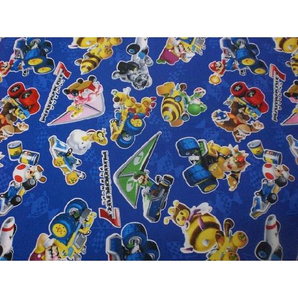 キャラクター生地 マリオカート７ G3212 手芸と生地の店サトウデポヤフー店 通販 Yahoo ショッピング