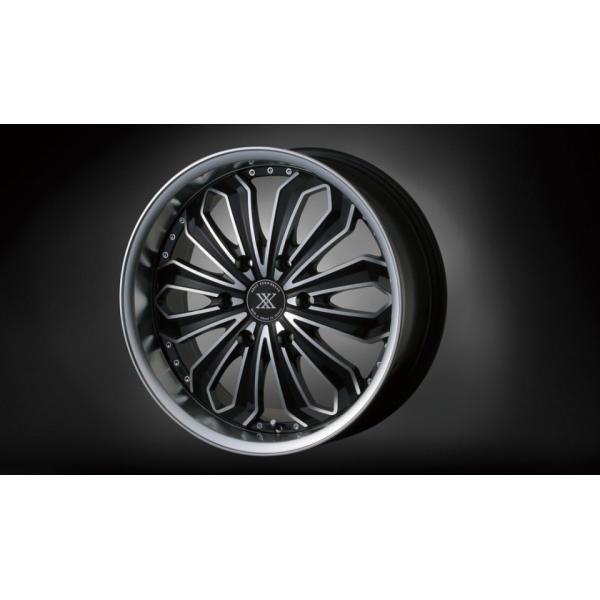 AKUT ZEROBREAK-X 18インチ 7.5J +37 6-139.7 ブラック/ポリッシュ 4本