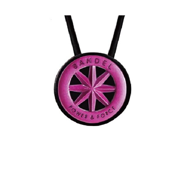 バンデル 高級な メタルネックレス ブラック ピンク ロングタイプ Bandel