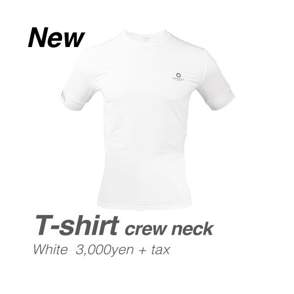 バンデル クルーネックｔシャツ ホワイト Bandel ｌｌ 商品