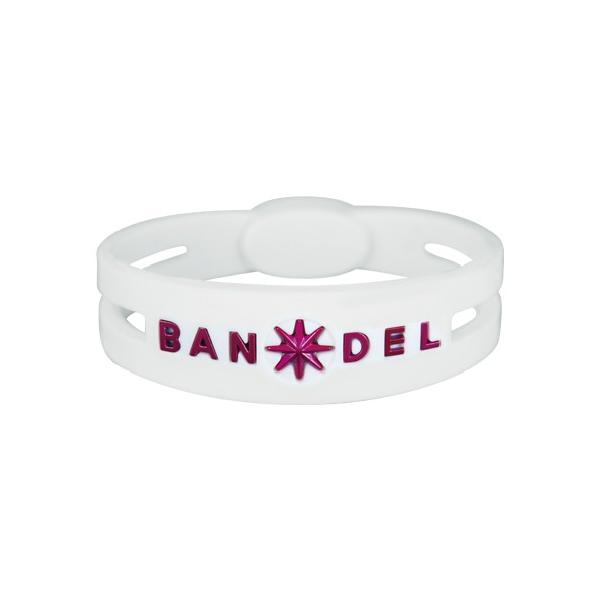 バンデル 賜物 メタルブレスレット ホワイト ピンク Bandel Sサイズ