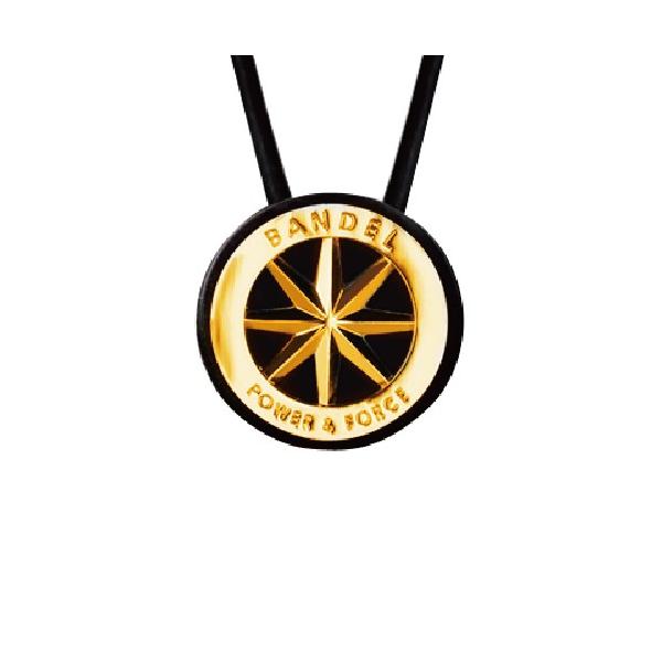 特売 バンデル メタルネックレス ブラックゴールド Bandel ロング