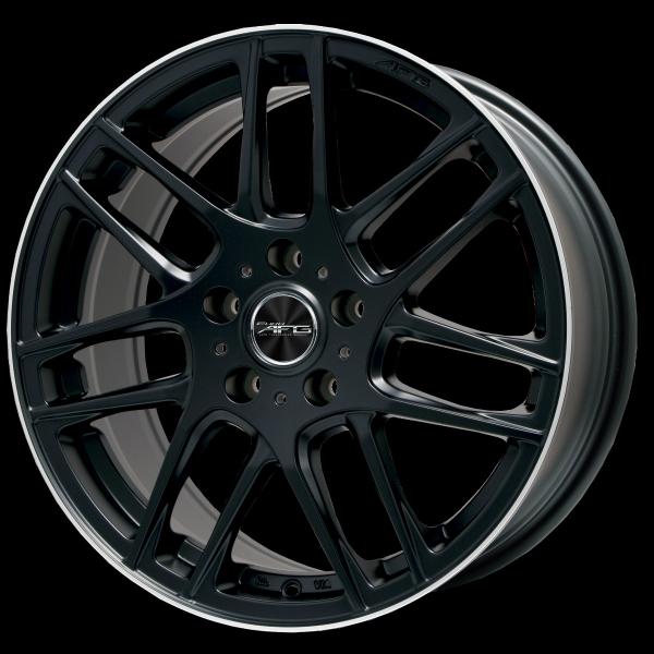 Bigway Euro Afg インチ オーバーのアイテム取扱 8 5j 56 5 108 マットブラックリムポリッシュ 4本で送料無料 ビッグウエイ ユーロ