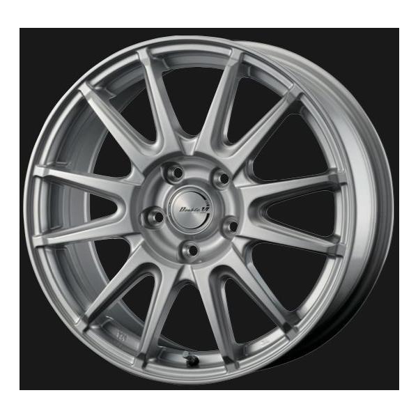 Kosei Eco Label Double 6 15インチ 6 0j 4本で送料無料 コーセイ 43 エコレーベル ダブルシックス 捧呈 シルバー 5 100
