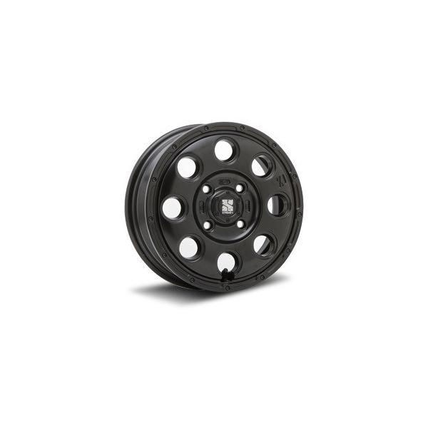 MLJ エクストリームJ KK03 14インチ 4.5J +45 4-100 サテンブラック4本