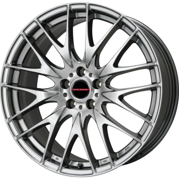 Leyseen 19インチ シルバー アルミホイール 4本(サイズ写真参照