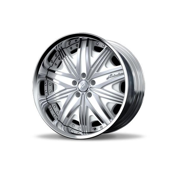 Amistad MADURA F010 22インチ 9.0J SL ホワイトポリッシュ 