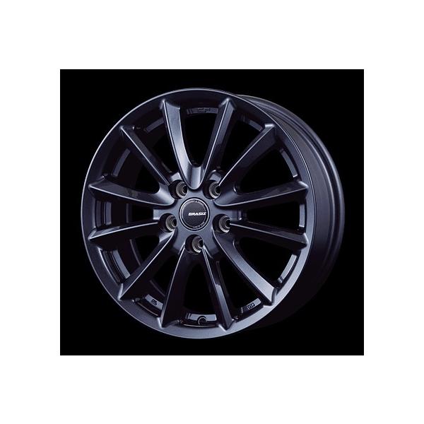 KOSEI QRASIZ VS6 15インチ 6.0J +45 5-100 ガンメタリック 4本 KOSEI QRASIZ VS6 15インチ 6.0J +45 5-100 ガンメタリック 4本