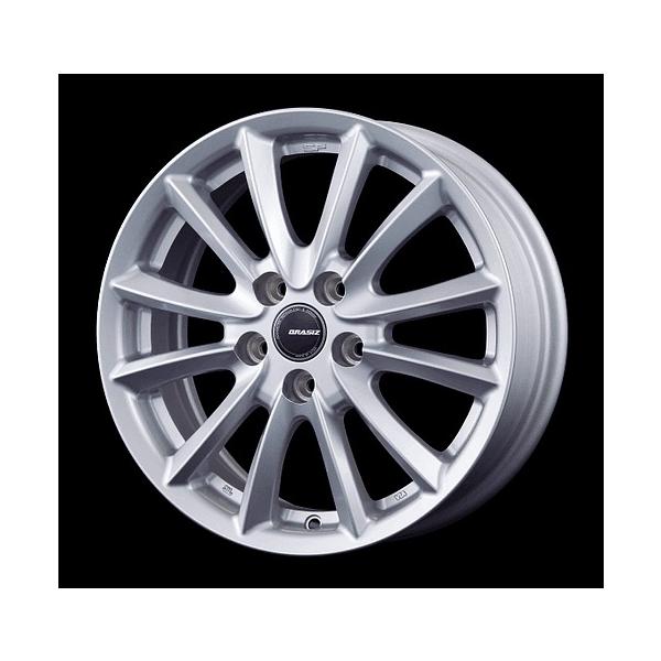 KOSEI QRASIZ VS6 17インチ 7.0J +48 5-114.3 シルバー 4本で送料無料