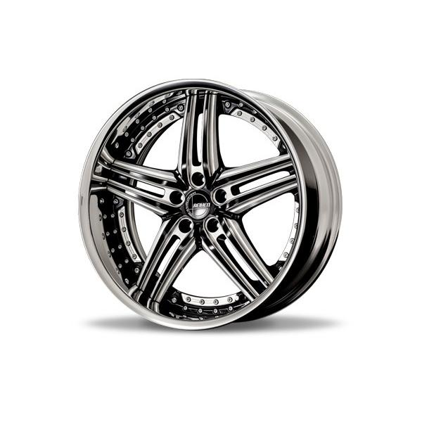 Amistad REIHEN S05 20インチ 10.5J Ldisk ブラックスクリット