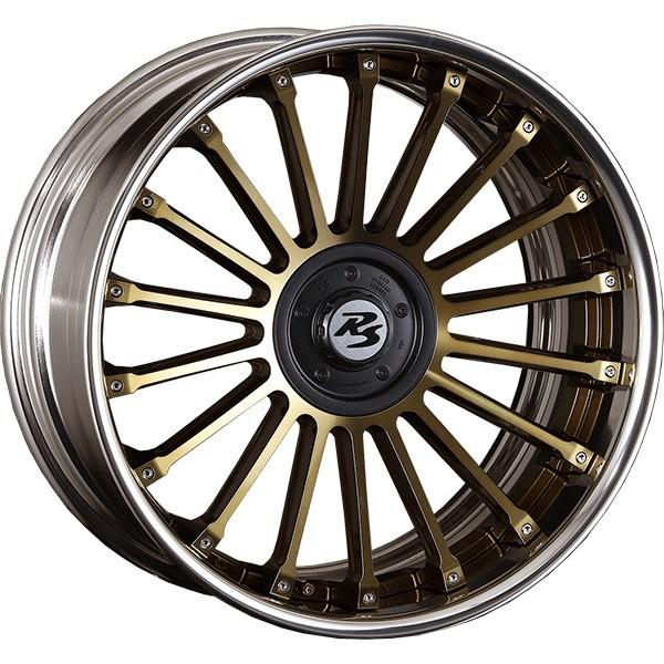 CRIMSON RS CV FIN 20インチ 9.5J SC ゴールドクリア クリムソン 