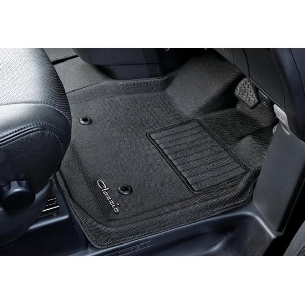 Clazzio 立体マット ラバータイプ フロントのみ エルグランド E51 Ne51 Me51 Mne51 En 0543 クラッツィオ フロア