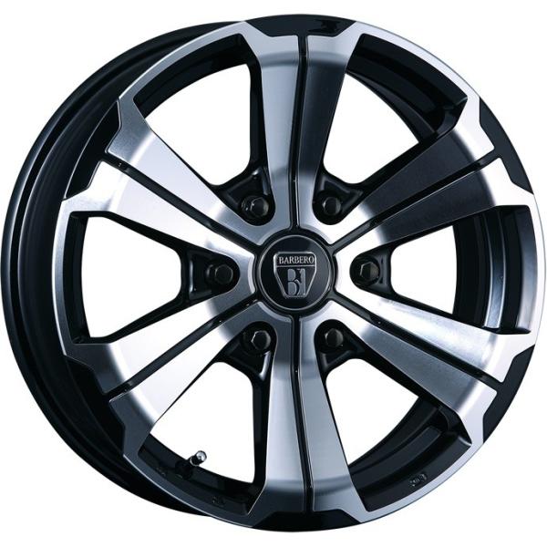 BARBEROホイールセット　17インチ CRIMSON BARBERO U-GRANDE 17インチ 6.5J +38 6-139.7 ブラック