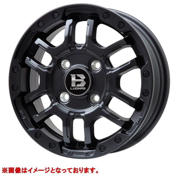 エブリイ 純正12x4.00B 4穴100 12インチブラックホイール 4穴 スズキ