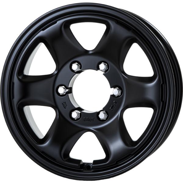 BRUT製アルミホイール　BR-44ミリタリーブラック　16インチ　デリカで使用 トライスター BRUT(ブルート) BR-44 16インチ - レジアスエース