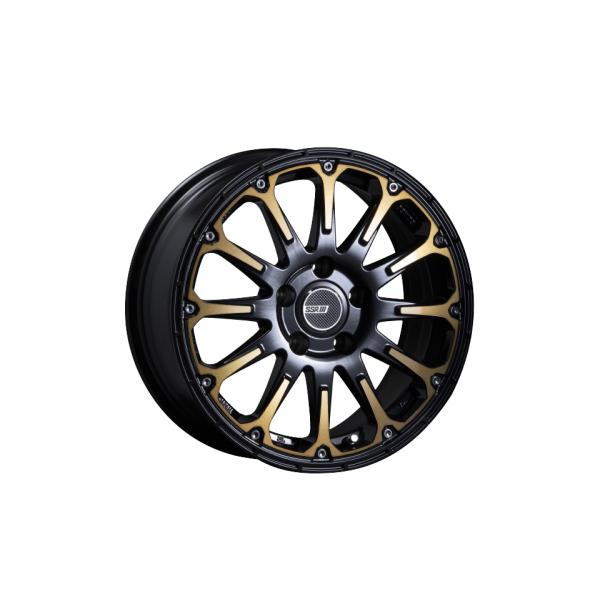 SSR DEVIDE FT 16インチ 7.0J +35 5-114.3 ディープゴールド 4本