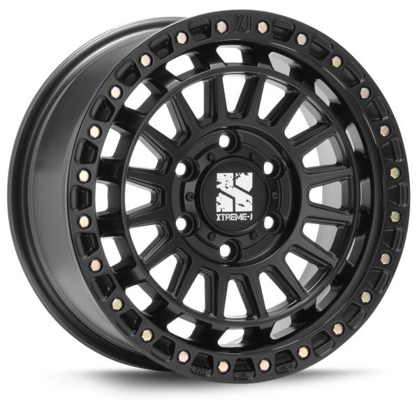 MLJ エクストリームJ XJ08 17インチ 8.0J +50 6-139.7 サテンブラック