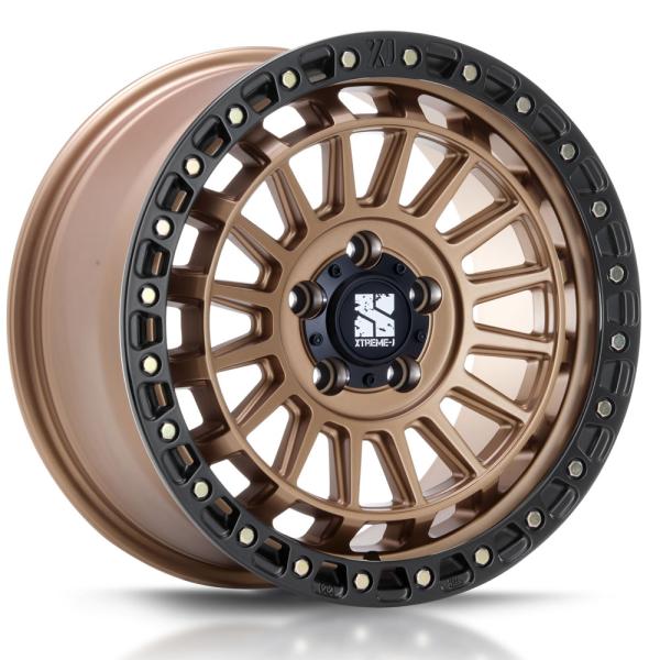 MLJ エクストリームJ XJ08 18インチ 8.0J +45 5-127 マットブロンズ