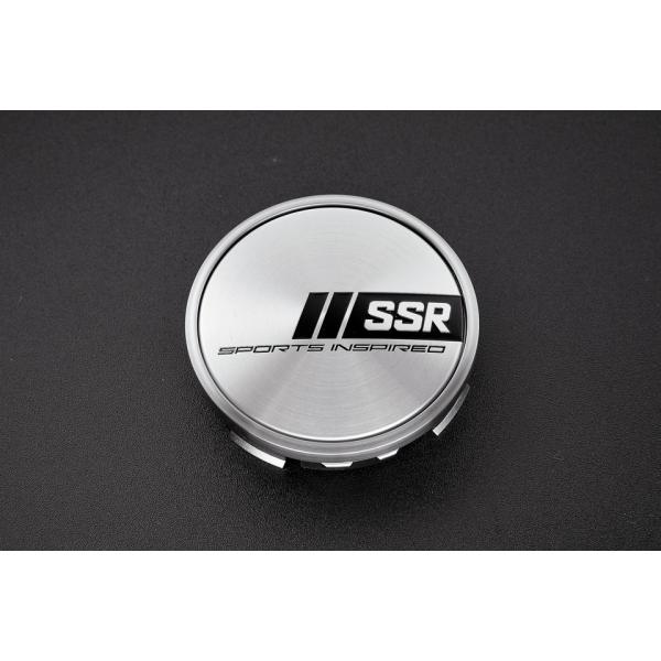 SSR シルバーフラットキャップ Bタイプ(PCD108〜130用） パーツ