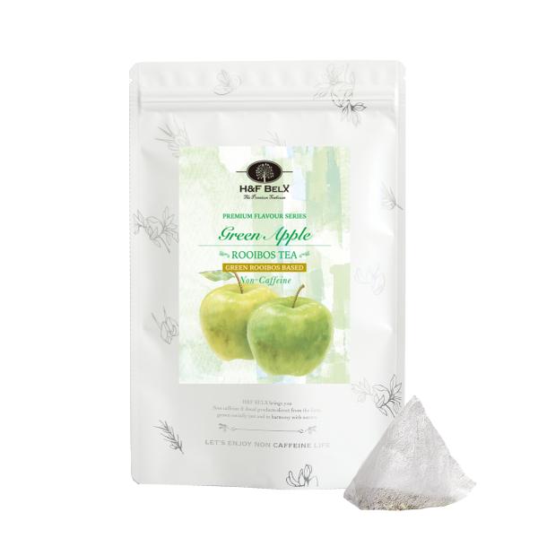 H＆F BELX グリーンアップルルイボスティー 2.5g×30包 ｜グリーン
