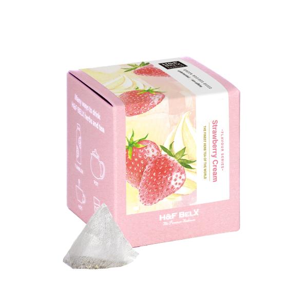 H＆F BELX ［CUBE］ストロベリークリーム 2.0g×20包｜ルイボスティー