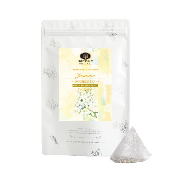人気のジャスミンティーをノンカフェインで楽しむ♪グリーンルイボスティーベースの華やかなジャスミンルイボスティーです。ノンカフェインなので時間を気にせず、お好きなときに癒やしの一杯をお楽しみください。＜H＆F BELXとは＞渋谷ヒカリエをはじ...