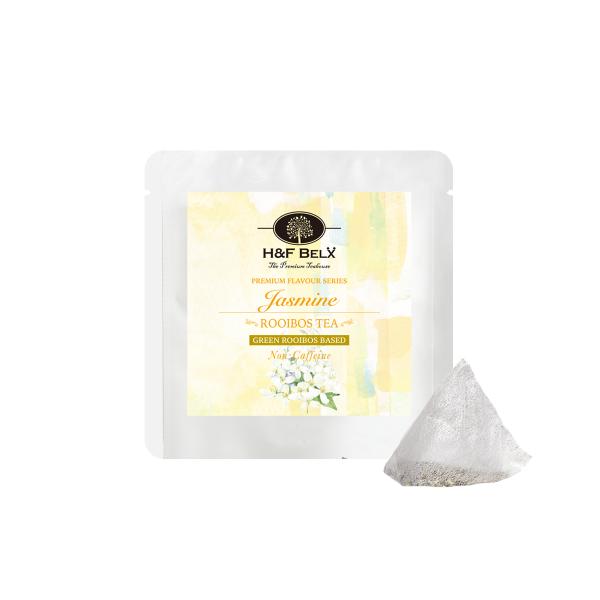 人気のジャスミンティーをノンカフェインで楽しむ♪グリーンルイボスティーベースの華やかなジャスミンルイボスティーです。ノンカフェインなので時間を気にせず、お好きなときに癒やしの一杯をお楽しみください。＜H＆F BELXとは＞渋谷ヒカリエをはじ...