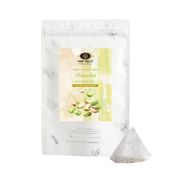 あま香ばしいピスタチオフレーバー。贅沢でクセになる美味しさをお楽しみいただけます。＜H＆F BELXとは＞渋谷ヒカリエをはじめとした関東・中部・関西など全国に出店するルイボスティー＆ノンカフェイン専門店「H&amp;F BELX（エイチアン...